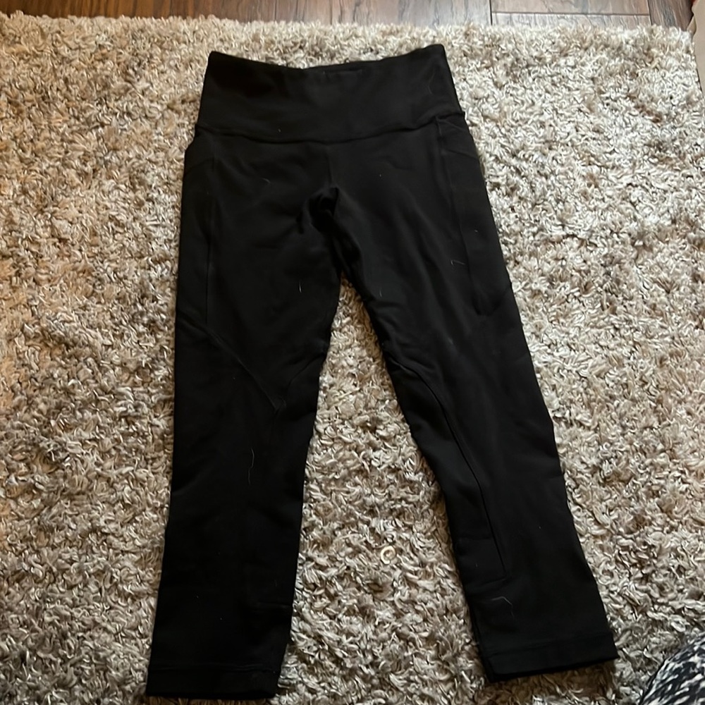 Lululemon capri leggings size 2